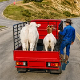 Animal Transport Farm Game 3D 아이콘